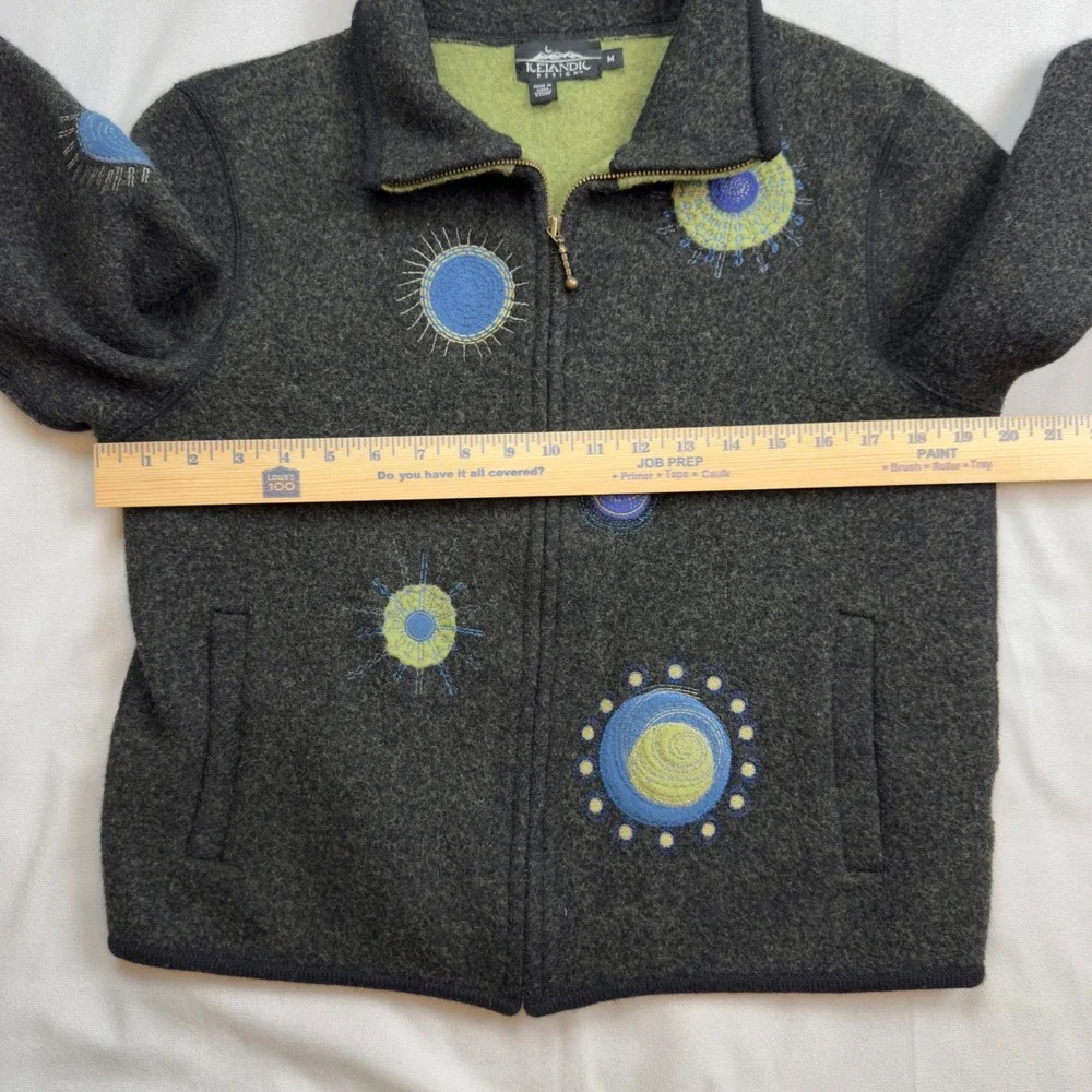 Icelandic Design intricate embroidered